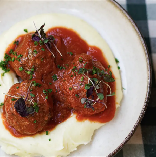 Polpettes de bœuf en sauce tomate